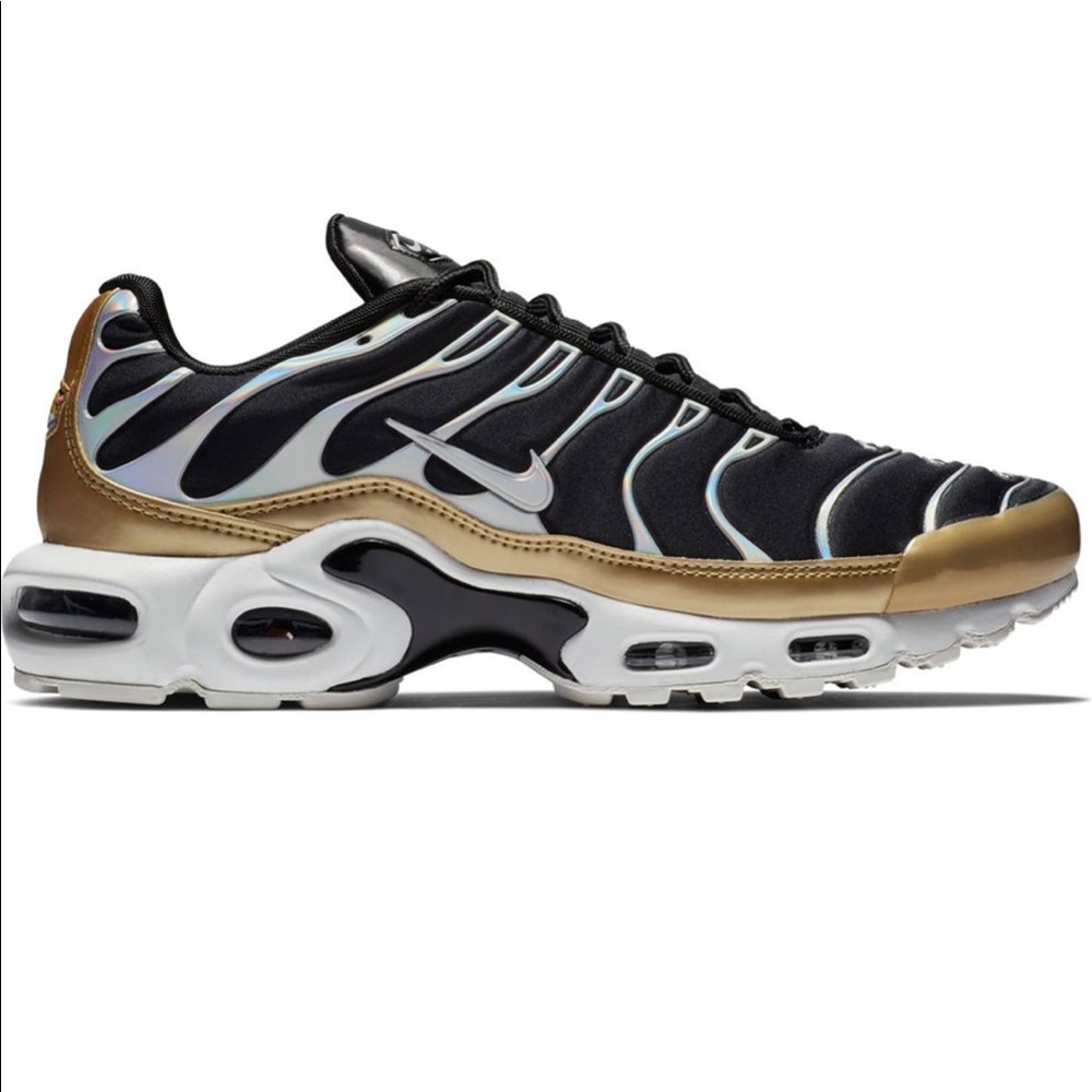 Nike Air Max Plus Black/Aluminum 7 womens